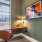 inside work areas on spacious counters